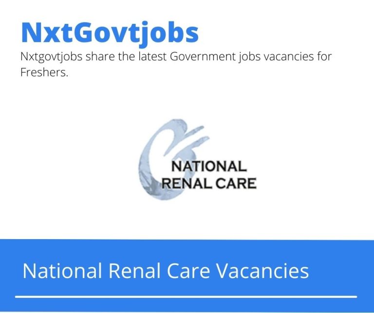 National Renal Care Registered Nurse Vacancies in Mthatha – Deadline 10 Feb 2024 Fresh Released
