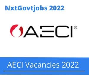 AECI Production Manager Vacancies in Burgersdorp 2023