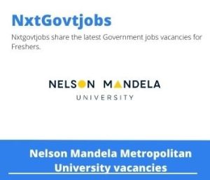 NMMU Lecturer Industrial and Organisational Psychology Vacancies in Gqeberha Apply Online