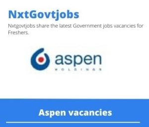 Aspen Technical Trainer Vacancies in Port Elizabeth 2023