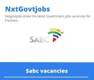 Sabc Principal Technician Vacancies in Port Elizabeth 2022