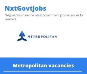 Metropolitan Branch Manager Vacancies in Tsolo – Deadline 14 Jun 2023