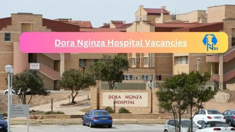 New Dora Nginza Hospital Vacancies 2024 @echealth.gov.za Career Portal