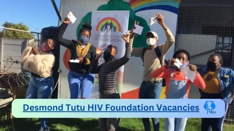 Desmond Tutu HIV Foundation Project Manager Vacancies in East London