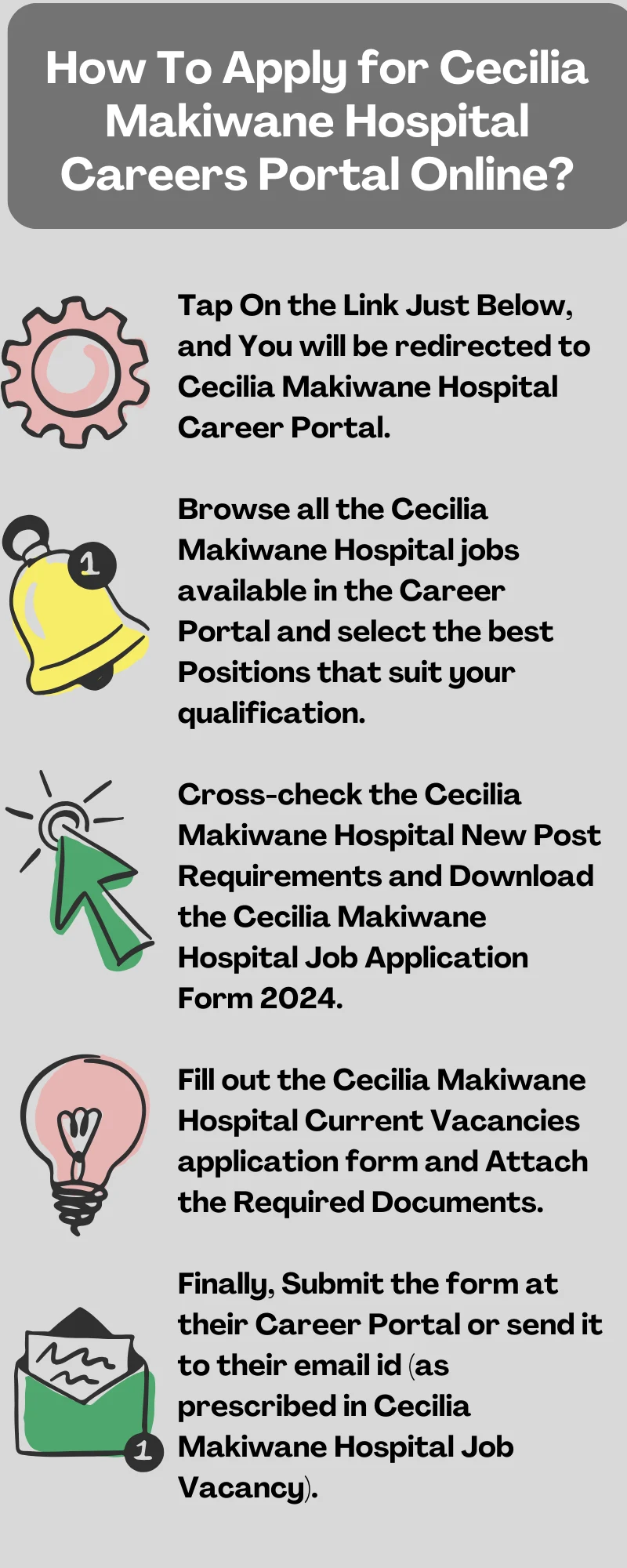 How To Apply for Cecilia Makiwane Hospital Careers Portal Online?