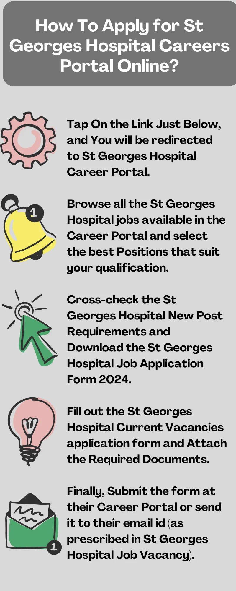 How To Apply for St Georges Hospital Careers Portal Online?